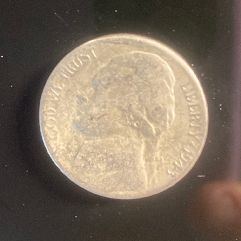Silver 1943 Mint S nickel🤍